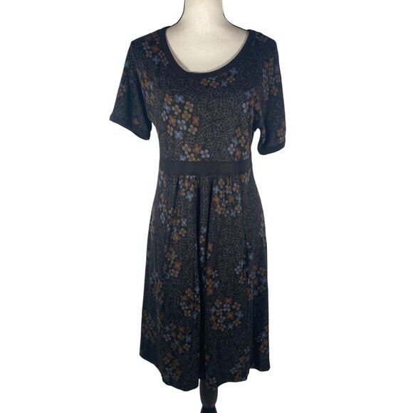 Gudrun Sjödén Small Floral Pattern Organic Lyocell & Cotton Dress casual day min - Picture 1 of 10
